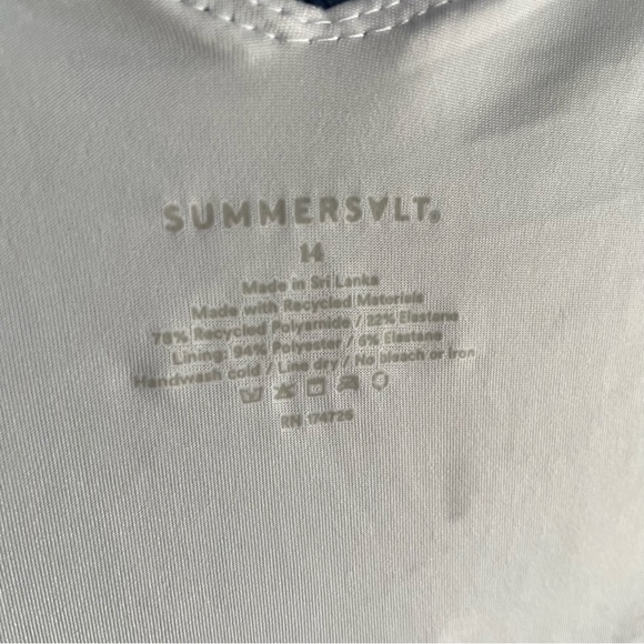 SUMMERSALT The Marina One-Piece Swimsuit sz 14 - Picture 9 of 12